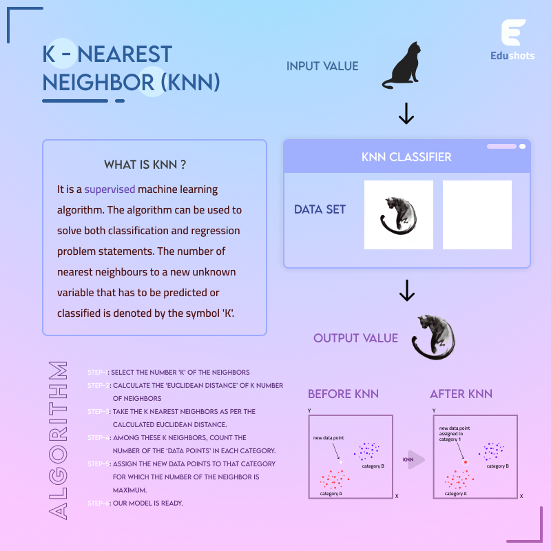 Infographic for K-Nearest Neighbor